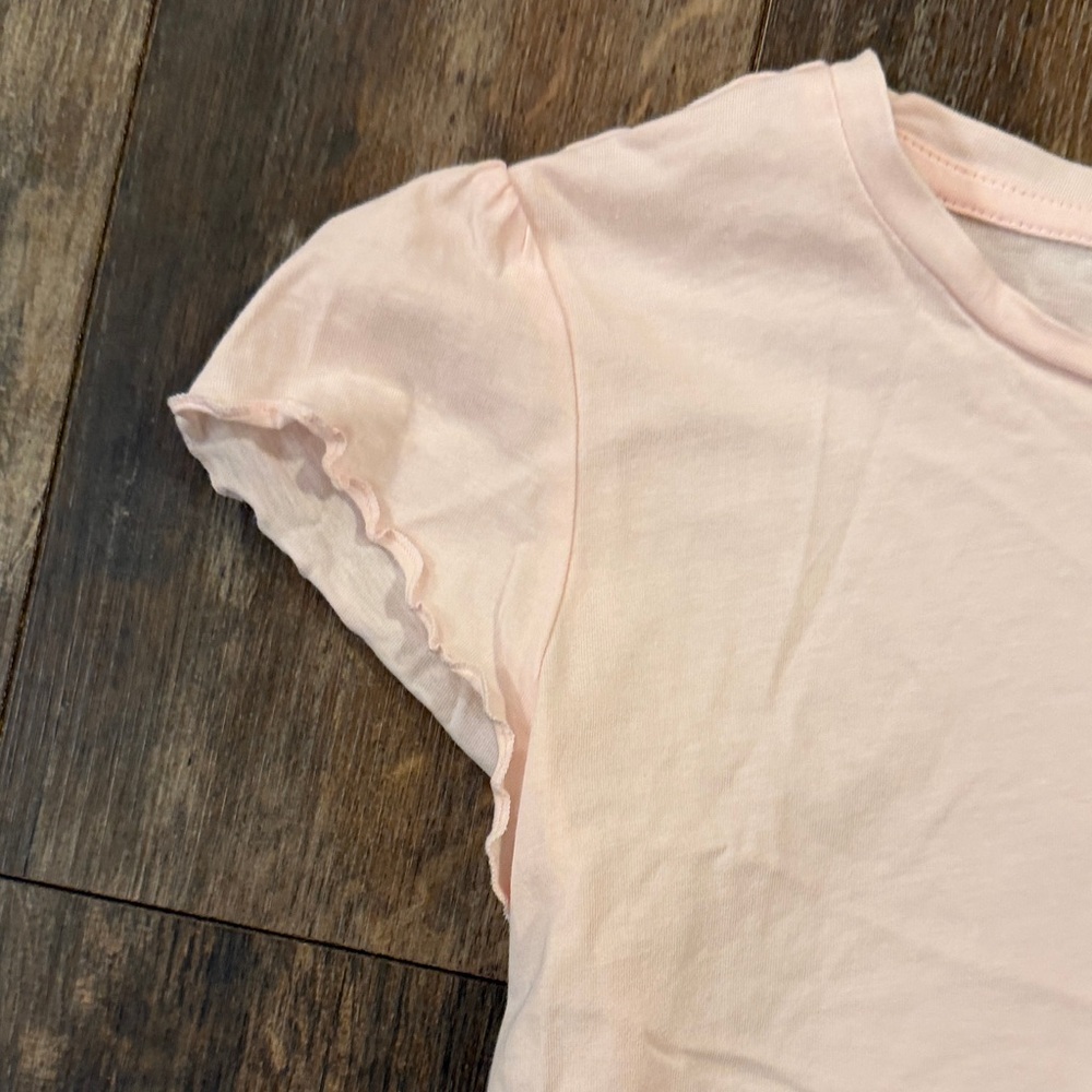 NWOT-Tommy Hilfiger Light Pink Kids T-Shirt - Picture 5 of 7